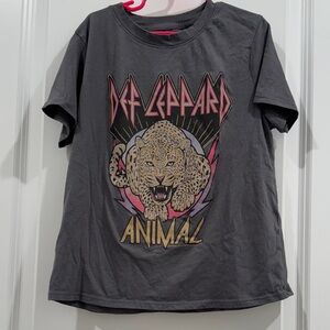 Gray Kids Def Leppard T-Shirt
